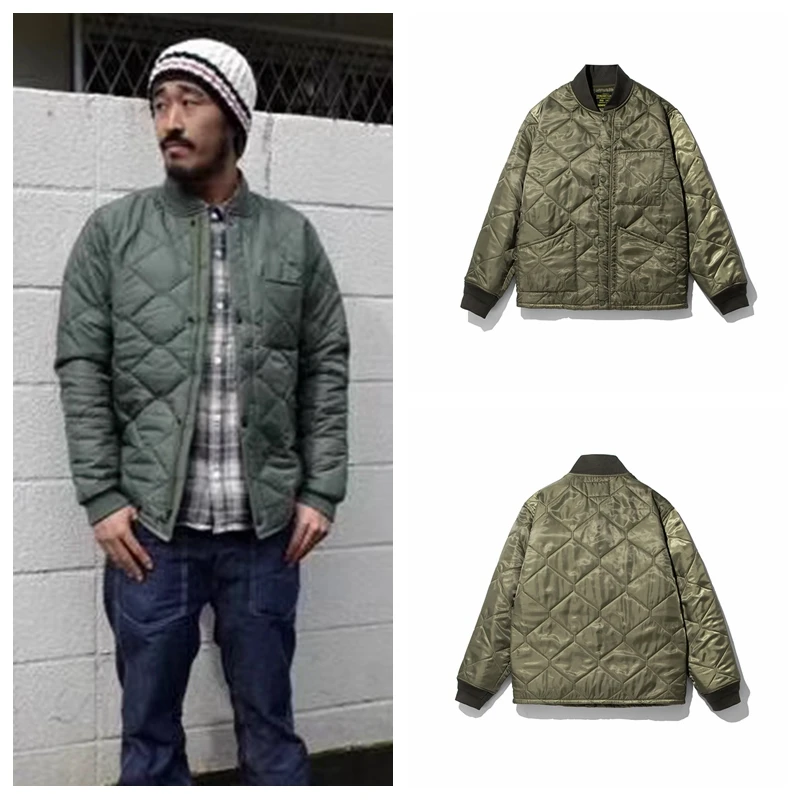 

Винтажная теплая куртка M65 для мужчин: универсальная военная куртка с хлопковым наполнителем, утепленная подкладка, полиэстеровая верхняя одежда