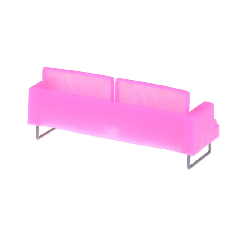 Bambola New Deluxe Pink Sofa Chair Sofa Toy Plastic Sofa Chair