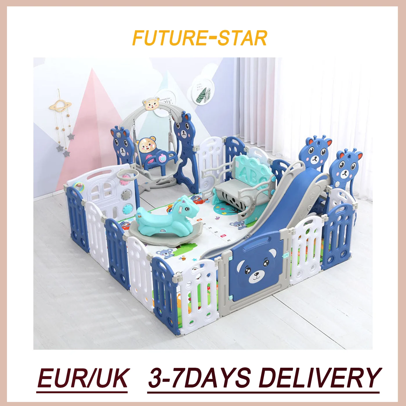 Baby playpen  Baby playground Playpen children Plastic park for baby Plastic baby playground Foldable baby park Kids park