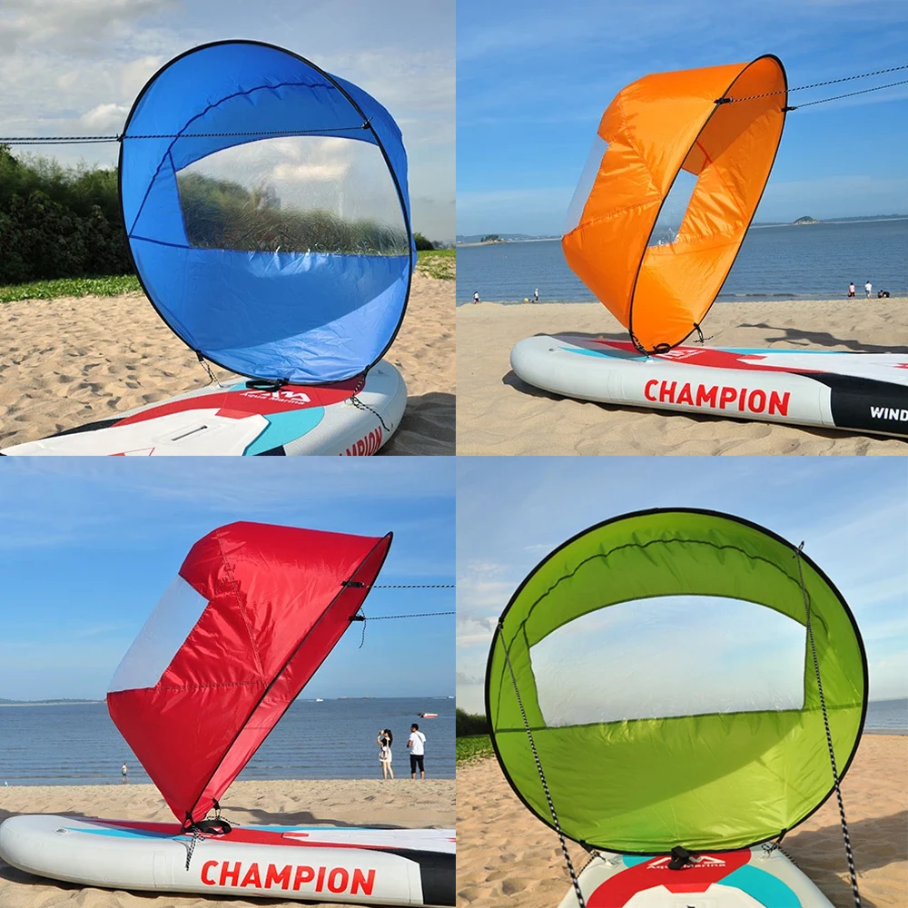 UICE SUP Board Wind Sail 42Inch SUP Accessories 5 Colors Kayak Rowing Paddles Surfboard Padel Surf Water Sports Boat Accessories