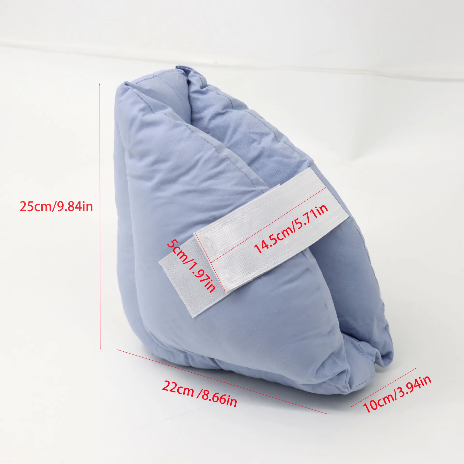 Heel Cushion Protector Pillow To Relieve Pressure From Sores and Ulcer,Adjustable in Size,for Bedridden,Elderly,Surgery Recovery - view 6