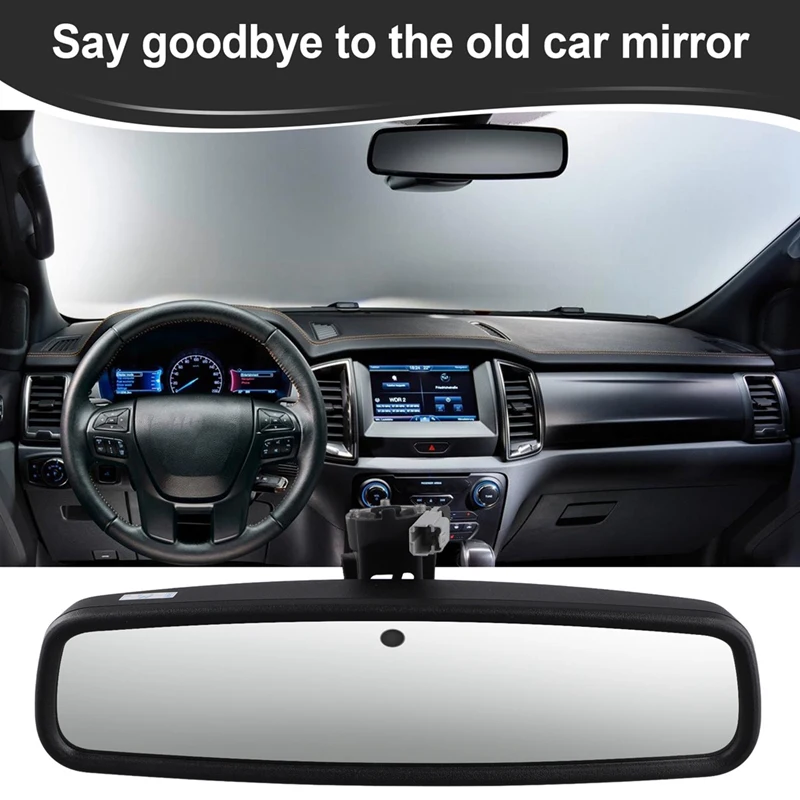 

Car Interior Rearview Mirror W/Auto Dim Anti-Glare CU5A-17E678-BB For Ford Ranger Kuga Everest Escape 13-24 CU5A17E678BA