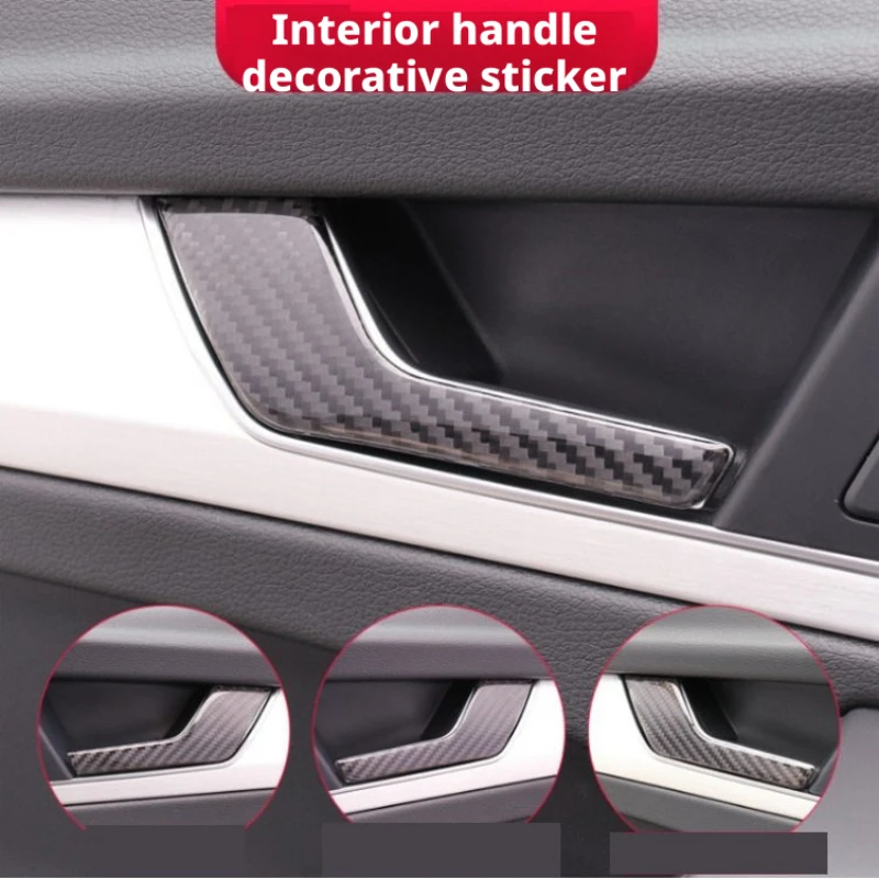 For 2018‑2025 Audi Q5 Carbon Fiber Interior Stickers Multi‑Position Dashboard Shift Trim Decoration Upgrade Accessories view 3