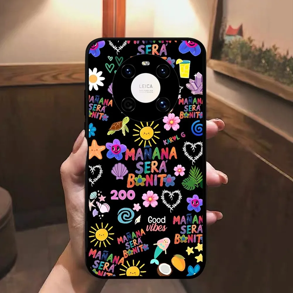 Karol G Manana Sera Bonito Phone Case For Huawei Mate 10 20 30 40 50 lite pro Nova 3 3i 5 6 SE 7 pro 7SE