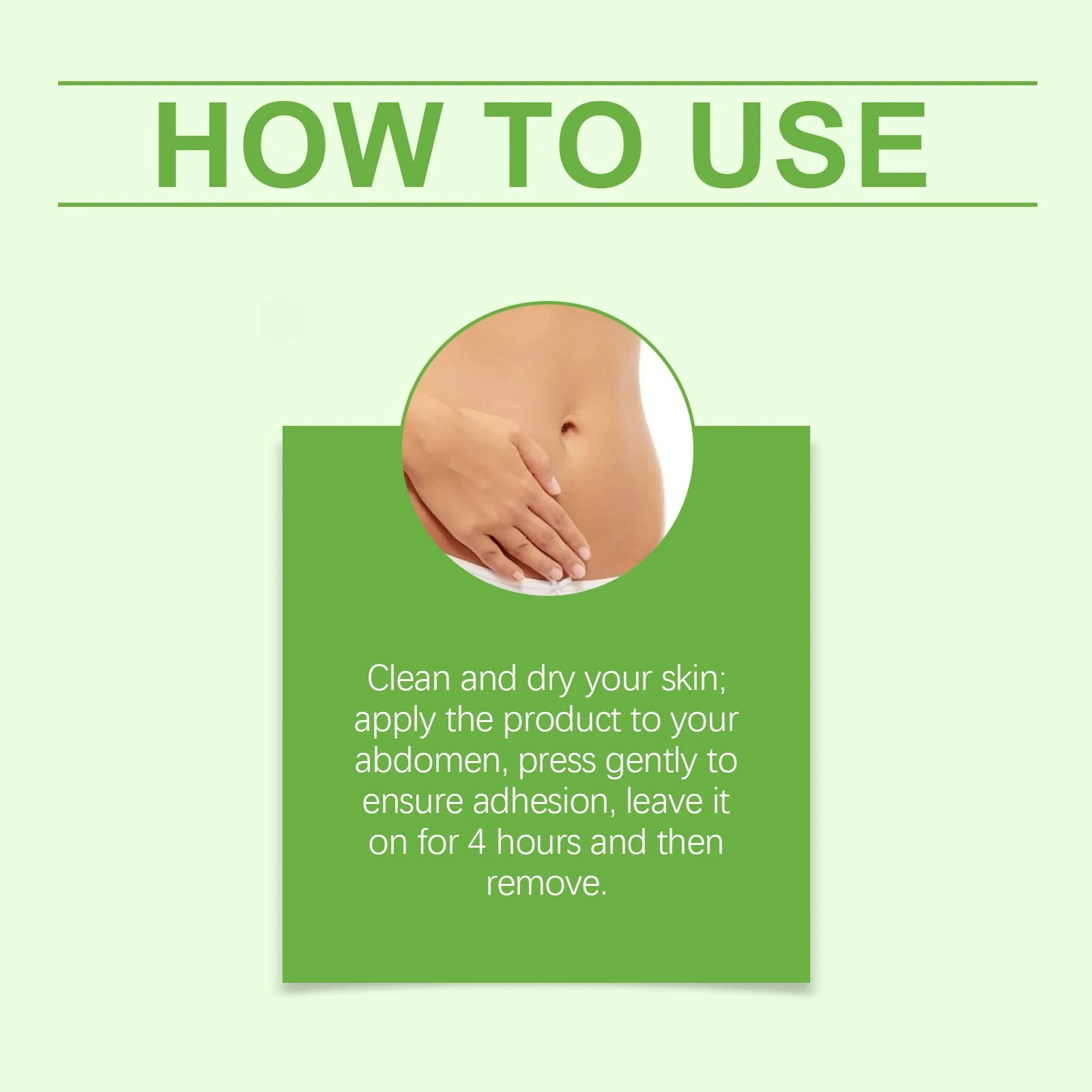 Body Line Management Massagepatch, zacht en comfortabel om de huid te passen, dagelijkse lichtgewicht verzorgingspatch voor lichaamslijnen