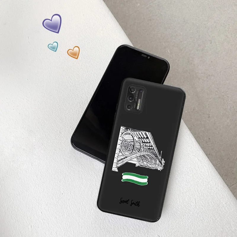 جراب هاتف لهاتف Moto G71 G73 G72 G53 G52 G32 G22 G60 G51 G50 G31 G30 G9 Lightning Bridge Tunnel Line Art غطاء حماية ناعم