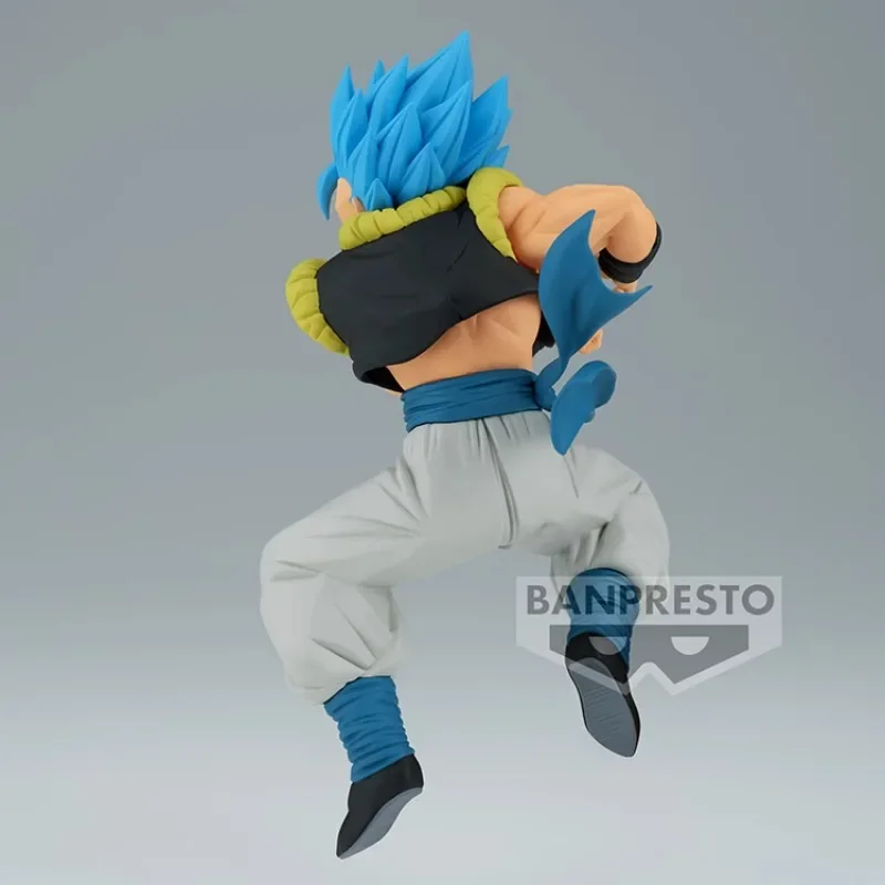 Bandai Original Banpresto Anime Dragon Ball Match Makers Gogeta SSG Blue Super Broly Action Figure Model Collectible Toys