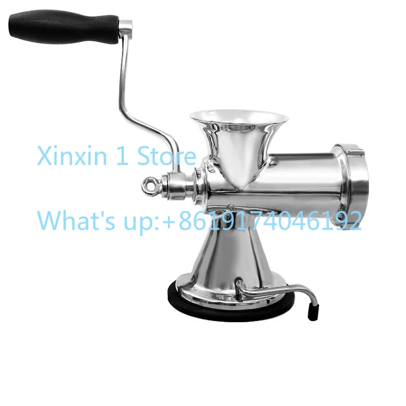 

Stainless Steel Manual Suction Cup Household Hand Crank Enema Machine Sausage Machine