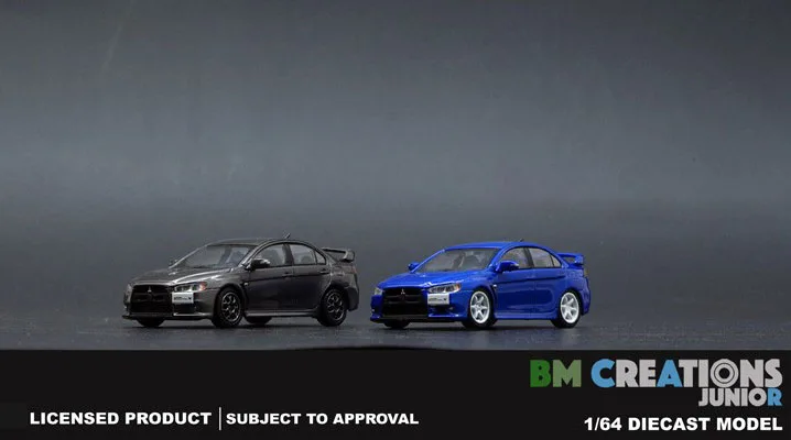 BM Creations 1:64  Lancer Evolution X  Diecast Alloy Toy Cars Simulation Model For Collection gift