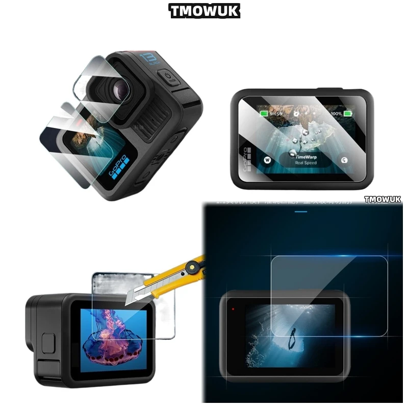 

For GoPro Hero 13 Smooth Touch Full Screen Guard