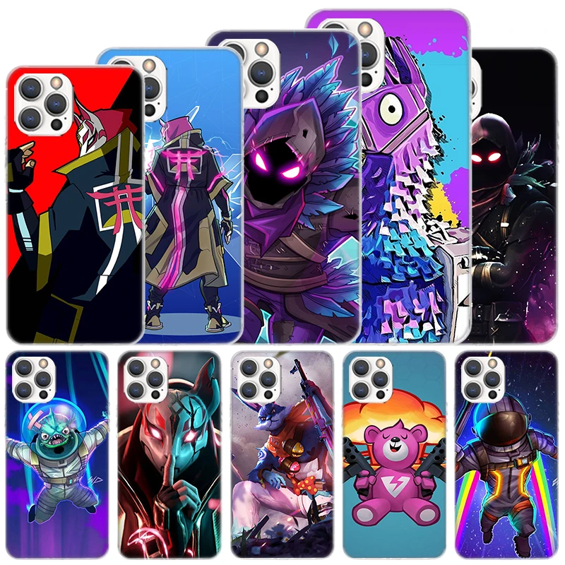 Game B-Battle Soft Case For iPhone 16 15 Plus 11 12 13 Mini 14 Pro Max Apple Phone Cover X XS XR SE 7 8 SE Coque 11 12 13 Mini 1