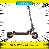 KuKirin G2 MAX Electric Scooter 10*2.75'' Tires 1000W Powerful  Motor 48V 20Ah Super Battery 80km Range 3 Speeds for Adult