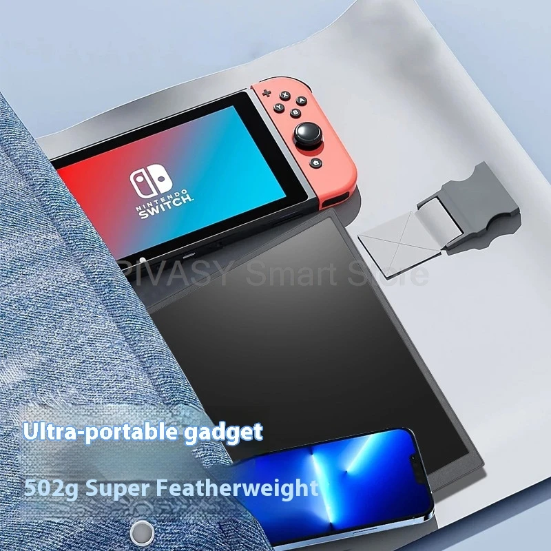 شاشة كمبيوتر محمول محمولة متعددة الحجم شاشة ثانوية للهاتف المحمول عرض صب جديد 165 هرتز جسم معدني باستخدام الحاسب الآلي وضع الضوء الأزرق المنخفض