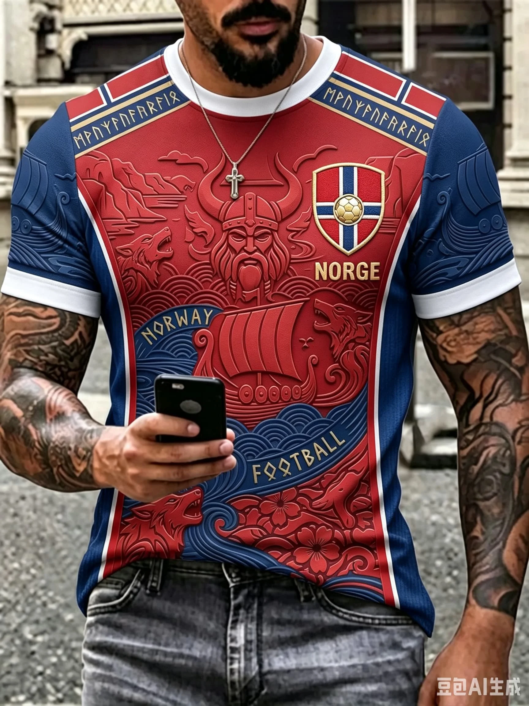 2026 New Men Norge 10 Norway Flag Soccer Jersey  Short Sleeve Football Shirt Team Fan Tee Casual Sports Training Uniform