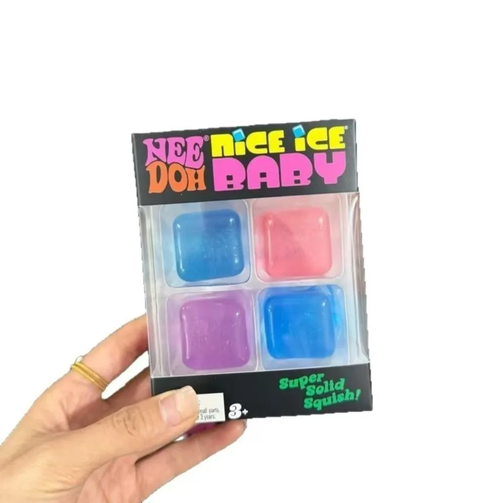 Four-in-one Squeeze Ice Cube Mini Squeeze Toy with Slow Rebound for Stress Relief - view 2