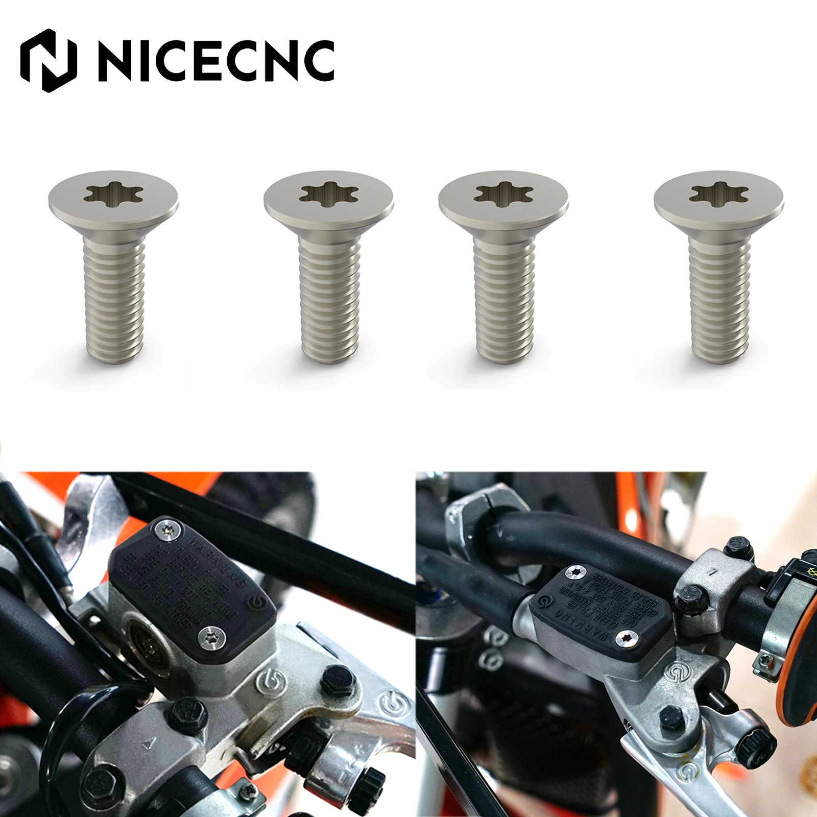 

For KTM EXC300 Front Brake Clutch Master Cylinder Screws EXC-F XCW XCF-W SX XC 125-530 Husqvarna FE TE 125-501 Beta Sherco Honda