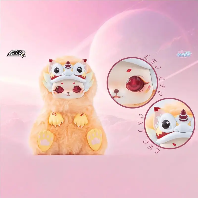 Mobo Star Passionate Heart Series صندوق أعمى دمية قطيفة عصرية من الفينيل لعبة ناعمة قابلة للجمع لديكور سطح المكتب هدية للفتيات