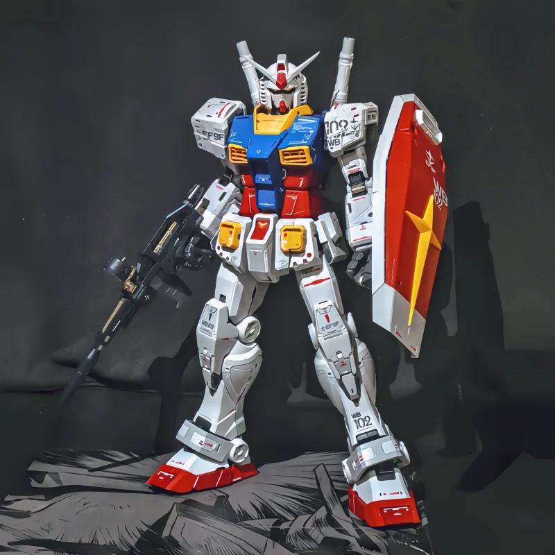 

Hot 1/60 Daban Pg 2.0 Rx-78-2 Rx-78-3 Pg Red Heresy High-Precision Framework Assembly Action Figure Doll Model Kit Figurestoy