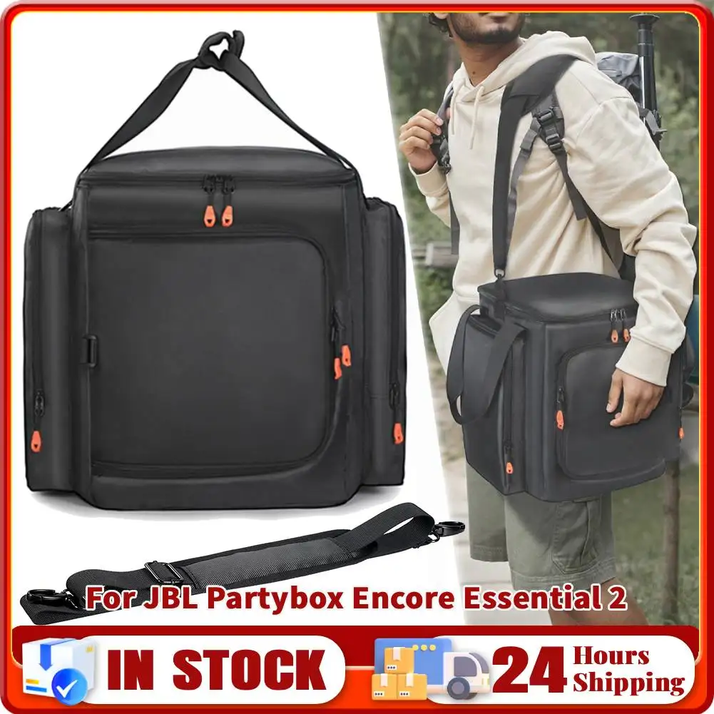 

Portable Storage Bag For JBL Partybox Encore 2 Essential Wireless Speaker Accessories Tote Bag Compatible Speaker Carry Case