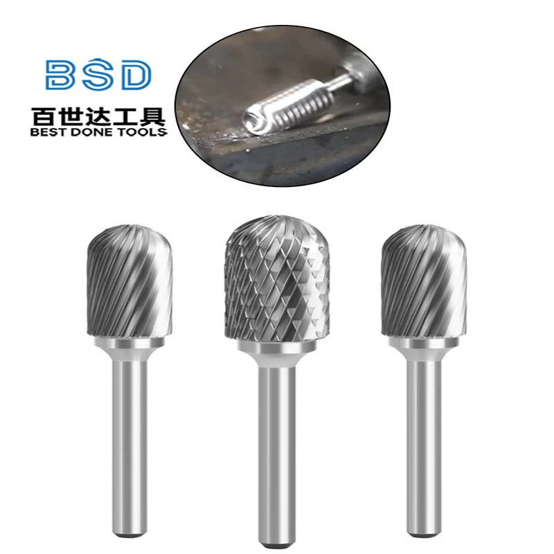 C Type Carbide Rotary Burrs - Multiple Models (C0616, C1020, C0820+) for Customized Tool Parts