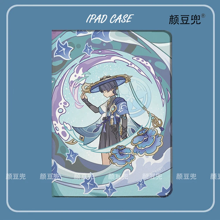 

Wanderer Anime Genshin Impact Case For iPad 10.2 8th Air 4 5 6 Mini 5 6 7 Case Luxury Silicone For Air 7 Pro13 IPad 11th 2025