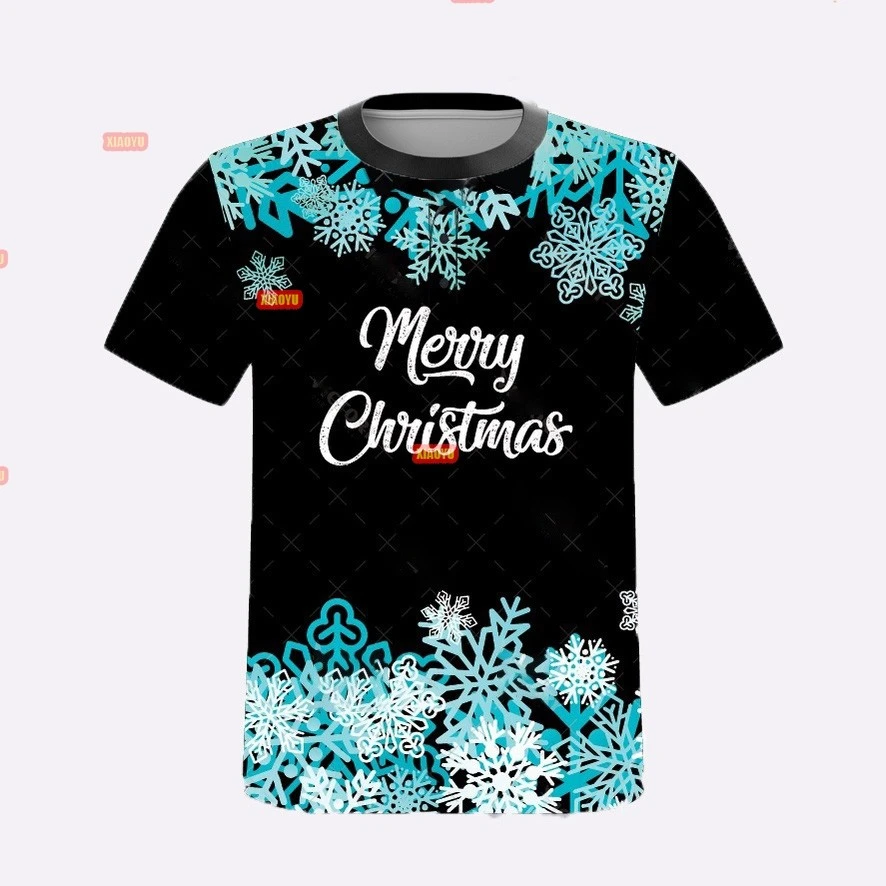 للجنسين تي شيرت عيد ميلاد سعيد الجرافيك تي شيرت 2026 عادية كم قصير تي شيرت ندفة الثلج تي شيرت الذكور عيد الميلاد عيد الميلاد Y2k الملابس