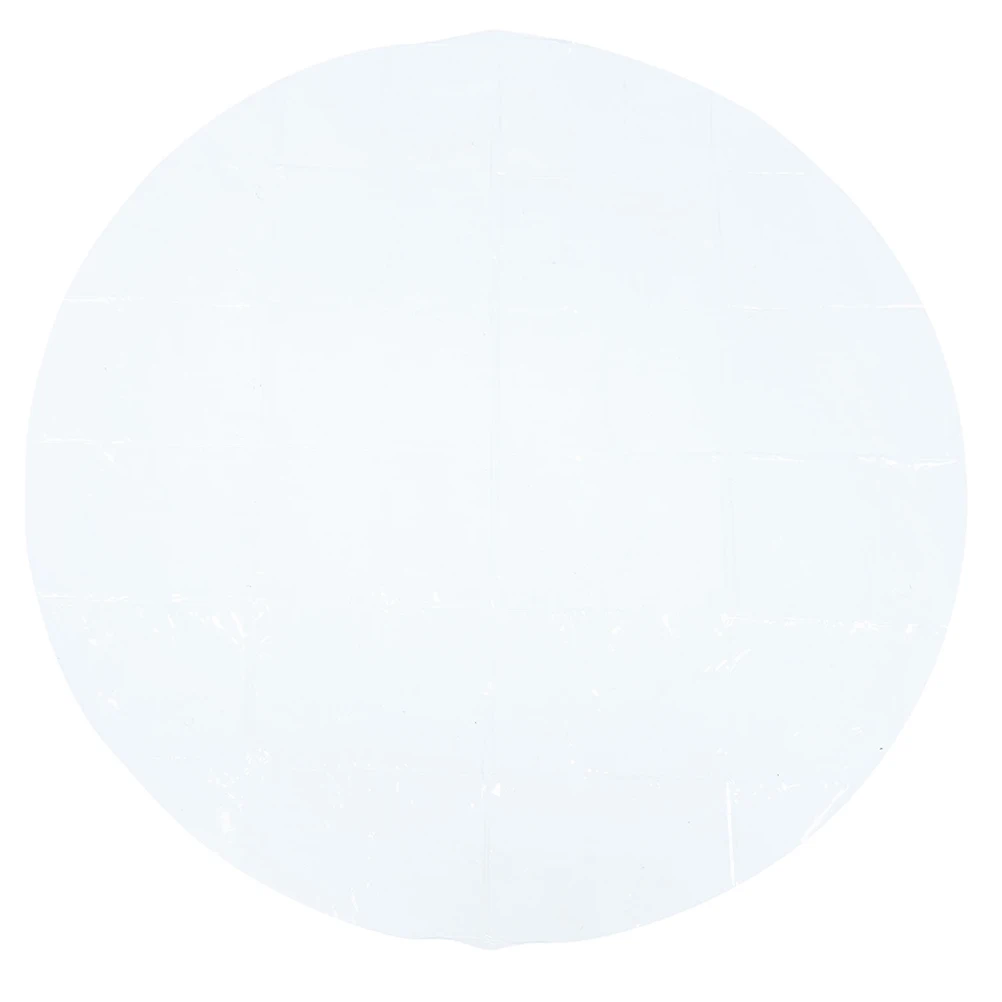 

Waterproof Tablecloth Cover Dining Checkered Round Pvc Clear Transparent Tablecloths