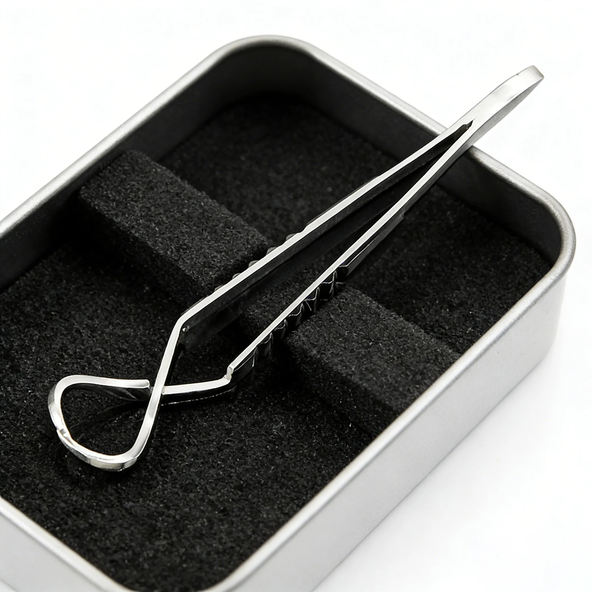 Stainless Steel Retention Cross-Style Drape Forceps Surgical
