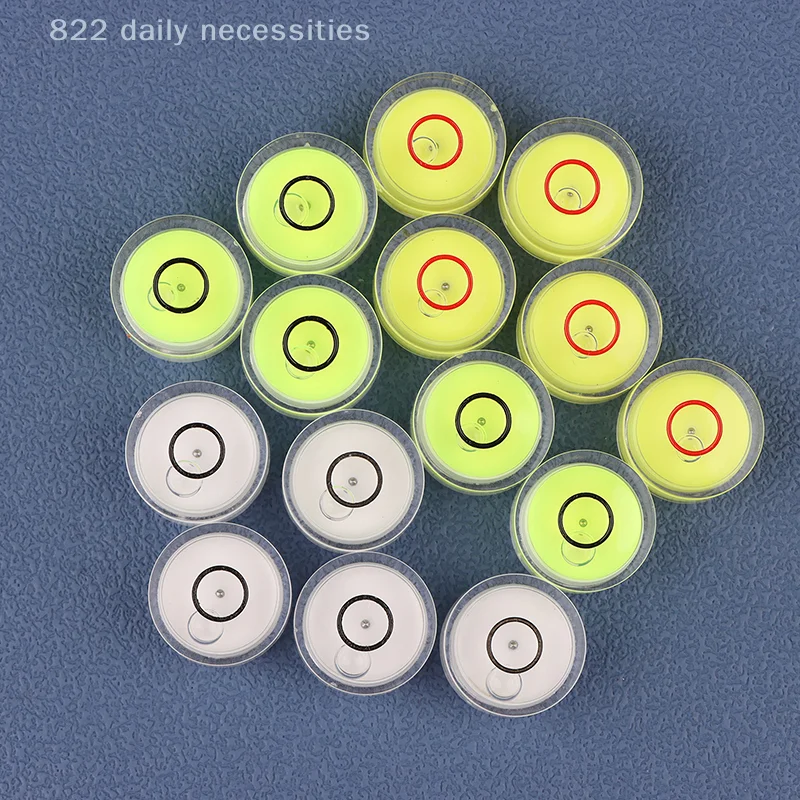 convenient5pcs Mini Round Accuracy Bubble Level Bullseye Instrument Horizontal Precision Bubble Level Measuring Tool