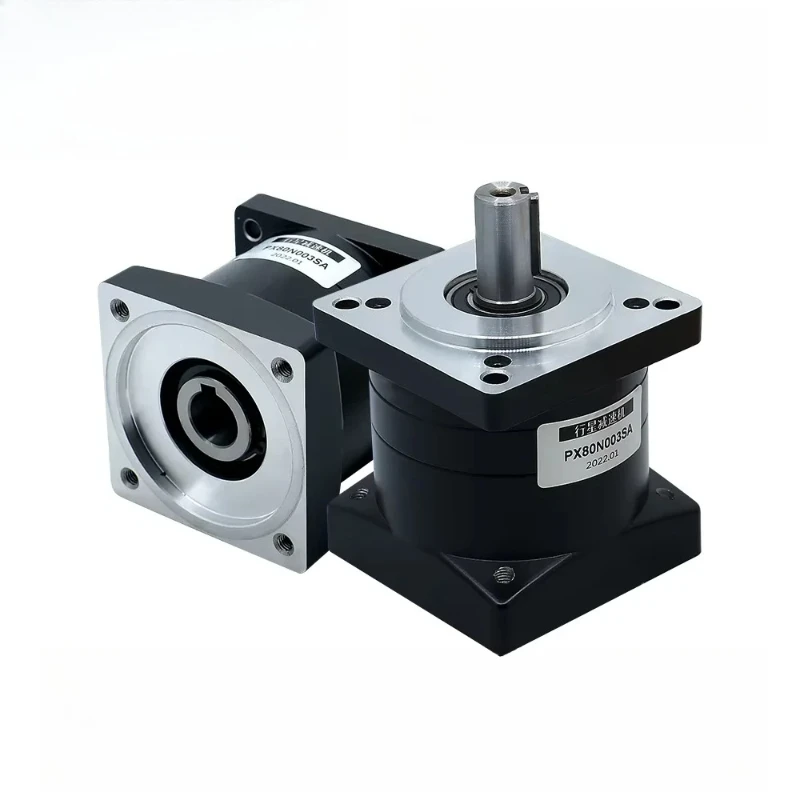 Reductor Planetario PX80 Relación 3/4/5/8/10/13/16/20/36/64 Máx. 60N.m Apto para Motor Servo/Stepper Nema 32 34