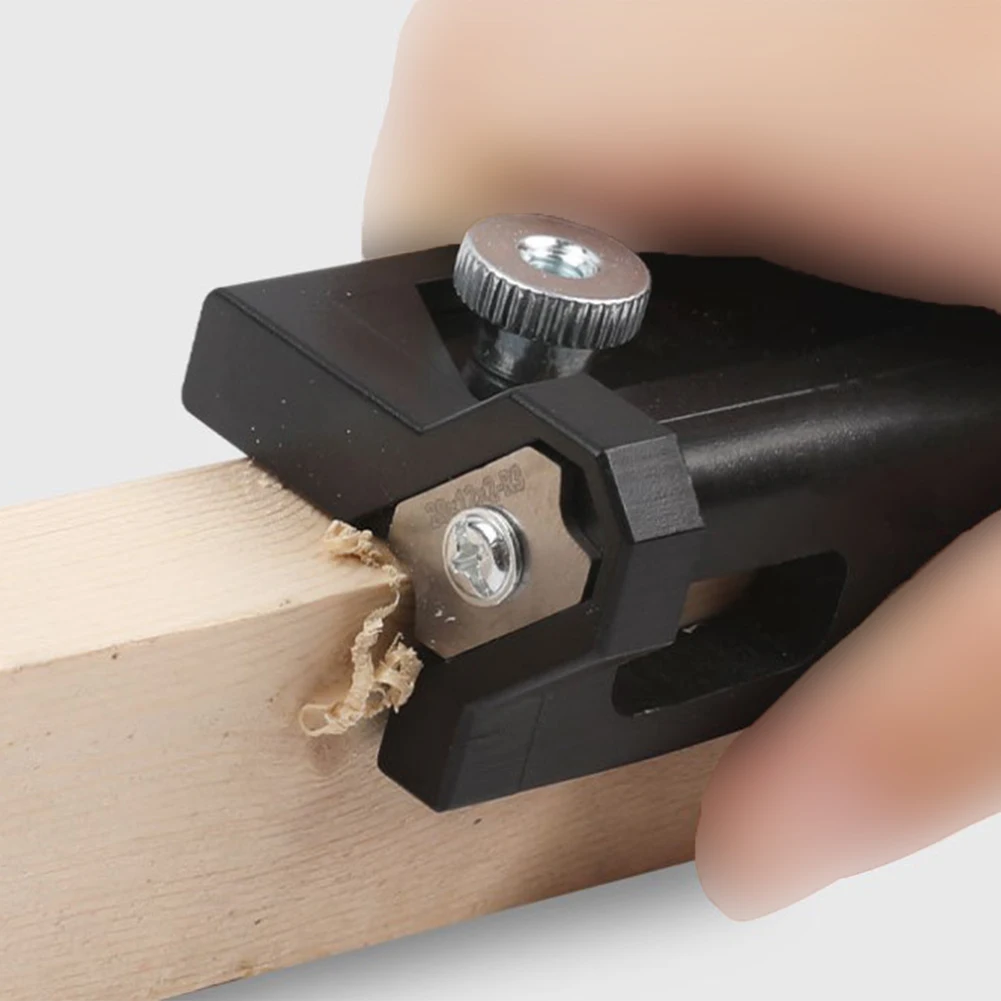 Black as Picture Edge Trimming Planer Chamfer Planer Cutting Point Design R2 Blade Carbide Blade Plastic Material
