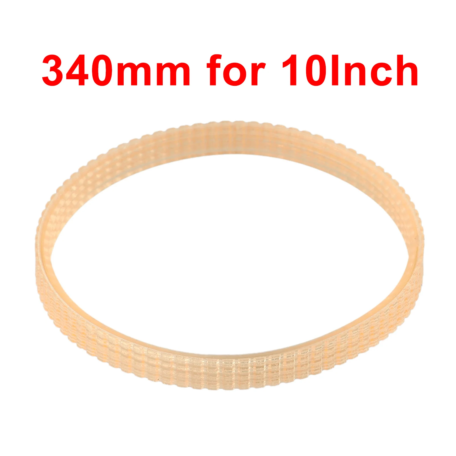 PU Conveyor Belt with V-Ribbed Pattern for Woodworking Band Saw Motor Drive Fits For 10 Inch and 12 Inch Band Saw Equipment
