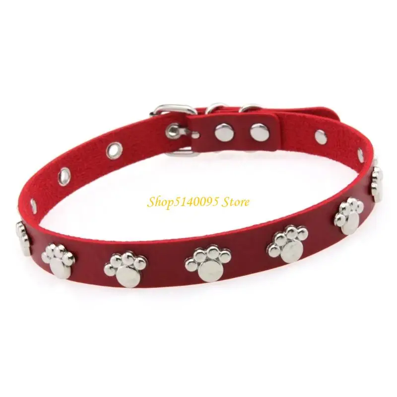 DXAE Gargantilla Collar con Patas Cuero PU para Joyería Estilo Punk Gótico Y Accesorios para Disfraces