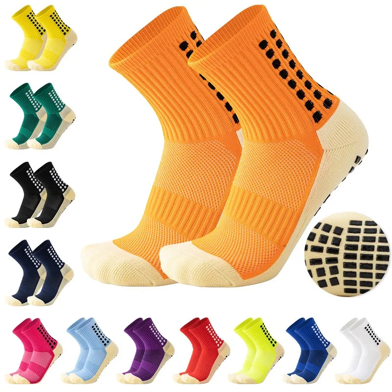 

Professional AthleticTraining Competition Thick Towel Bottom Anti slip Football Socks Men Women Sports Basketball Yoga Crew Sock