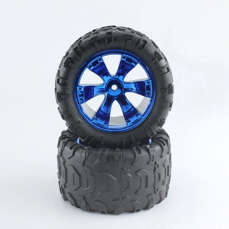 2Pcs Remote Control Car Tire Parts For Wltoys 144018 Left Tire Group Wearing Parts Tire