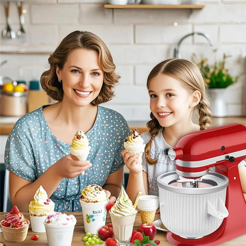 Ice Cream Maker Mixing Paddle For Kitchenaid, R Drive Attachment Stand Mixers,Ice Cream Maker Parts For Kitchenaid