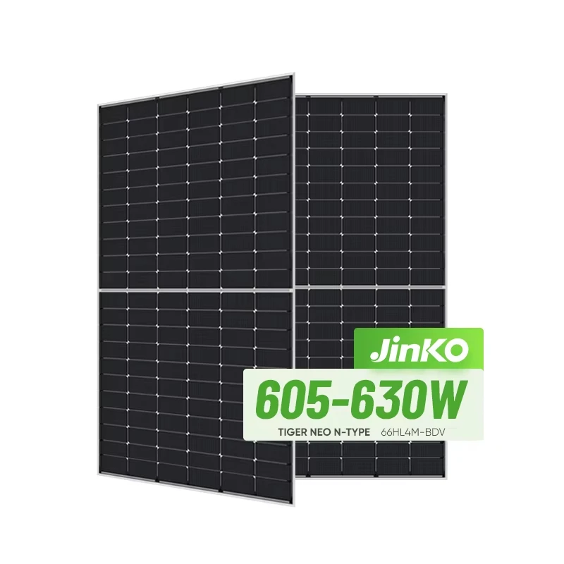 

Jinko Фотоэлектрический N Тип 605 Вт-630 Вт Бифациальный модуль Двойное стекло Солнечные панели Neo 66HL4M 605 Вт 610 Вт 615 Вт 620 Вт 625 Вт 630 Вт