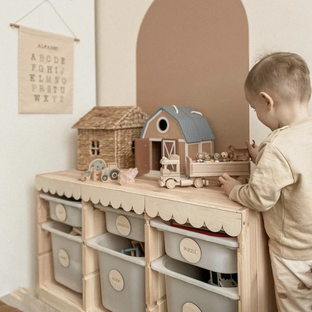 6 قطعة إطار خشبي على شكل مروحة غير مكتملة مزرعة عتيقة إطار حرفي مصنوع يدويًا تصميم قطاع الديكور إطار الحرف اليدوية #1