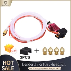Creativity ender 3 cr10s J-head Kit Aluminum Heat Block Heater Thermistor Hotend 0.4mm Nozzles For Ender3v2/cr10s Pro/cr10 V2