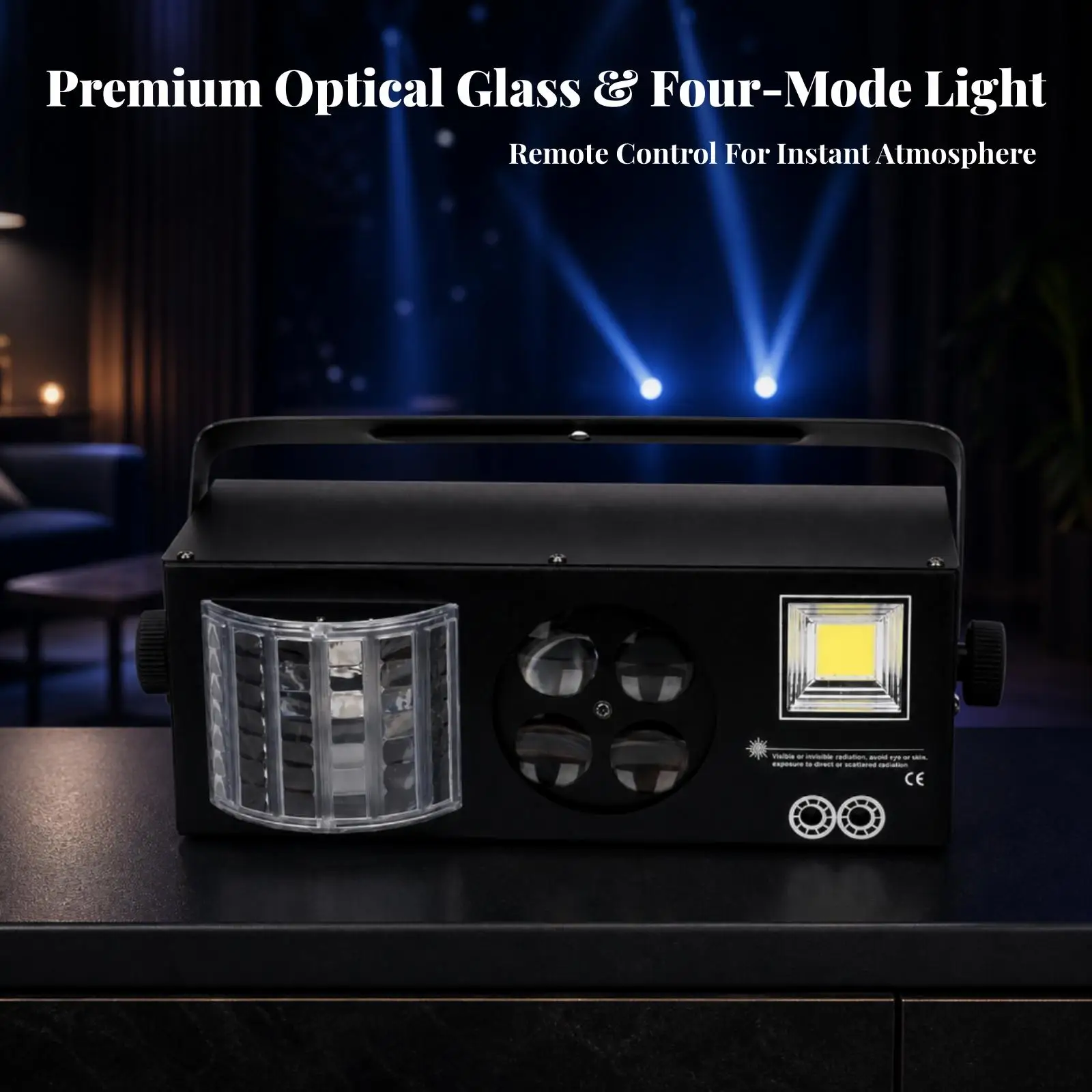 Multi-Effect Fixture | Multi-Effect Multi-Effect metal construction Housing with Handle, for Party
