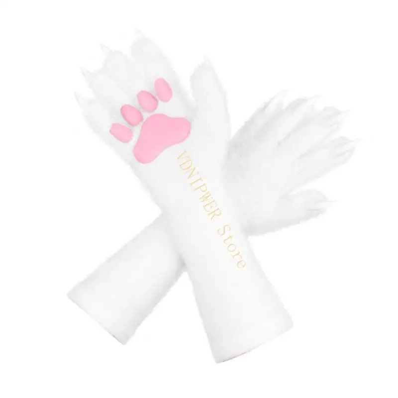 قفازات رعب السيليكون مسامير أفخم طبقة أفخم الطبقة الداخلية لعشاق تأثيري وموظفي الحفلات D08E #3