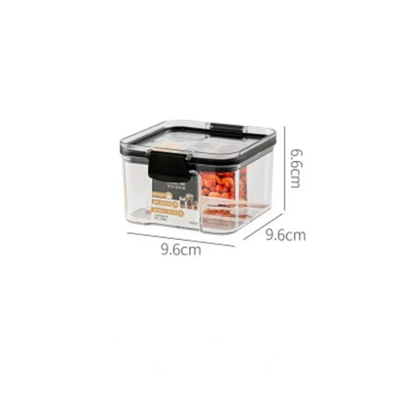 Sealed Cans Whole Grains Kitchen Storage Food Grade Transparent Plastic Cans Box Snacks Dry Goods Tea Storage Cans Container