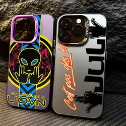 Rapper JuL C'est Pas Des Lol Phone Case For iPhone 17 16 15 14 13 12 11 Pro Max Plus 17 Air Candy Matte Shockproof Back Cover