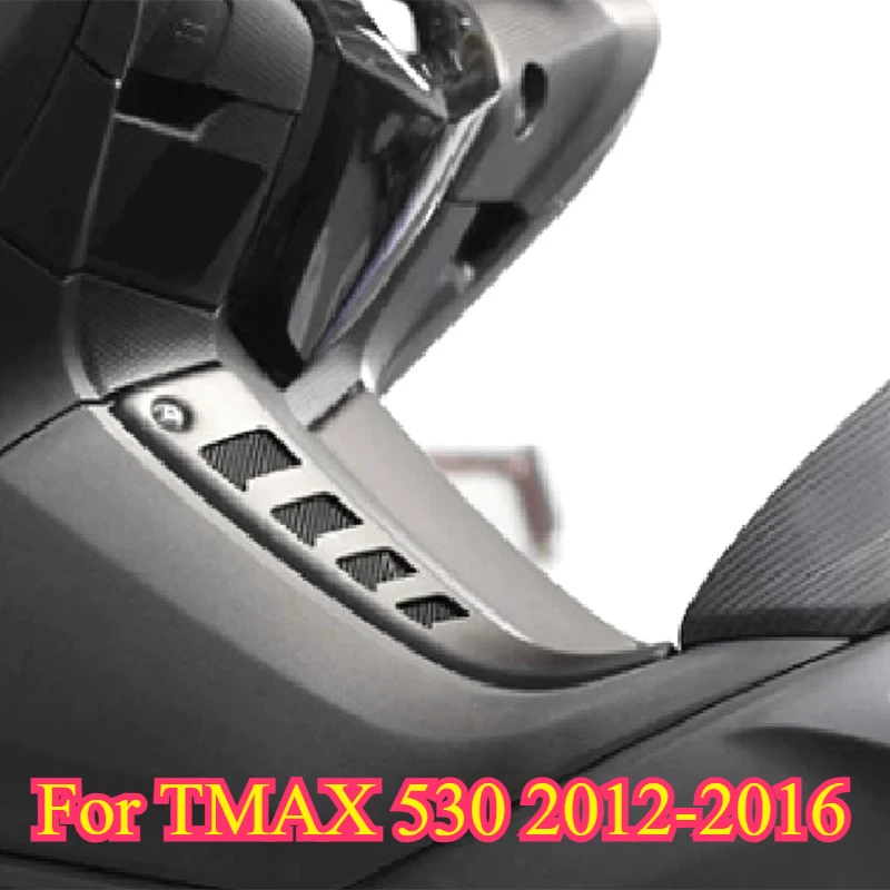 

DONGTING Motorcycle Fuel Tank Protector Fuel Tank Decorative Cap Accessories Tunnel Middle Cover Parts for TMAX 530 2012-2016