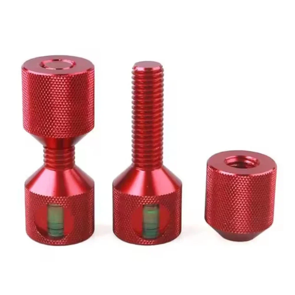 Two Hole Flange Alignment Pins Set of 2 Made from Aluminum with Builtin Level for Half to 14 Inch 150LB Flanges