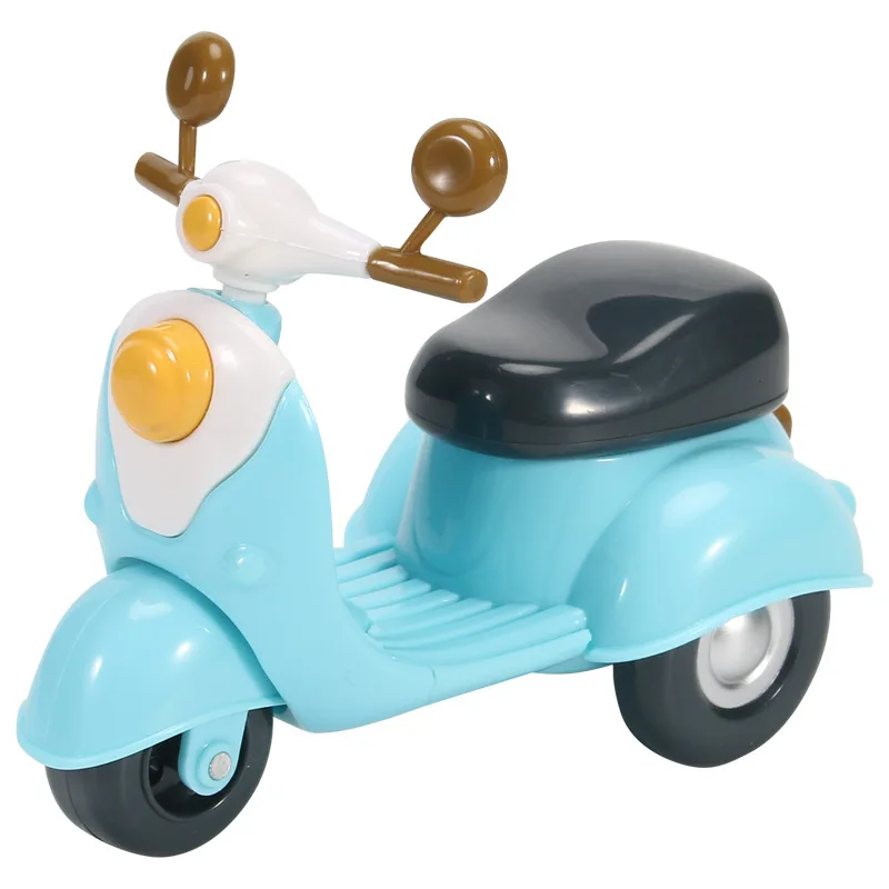 Children's Play House Toys Transportation Motorcycle Simulation Miniature Model Toys Dollhouse Accessories Toys Models