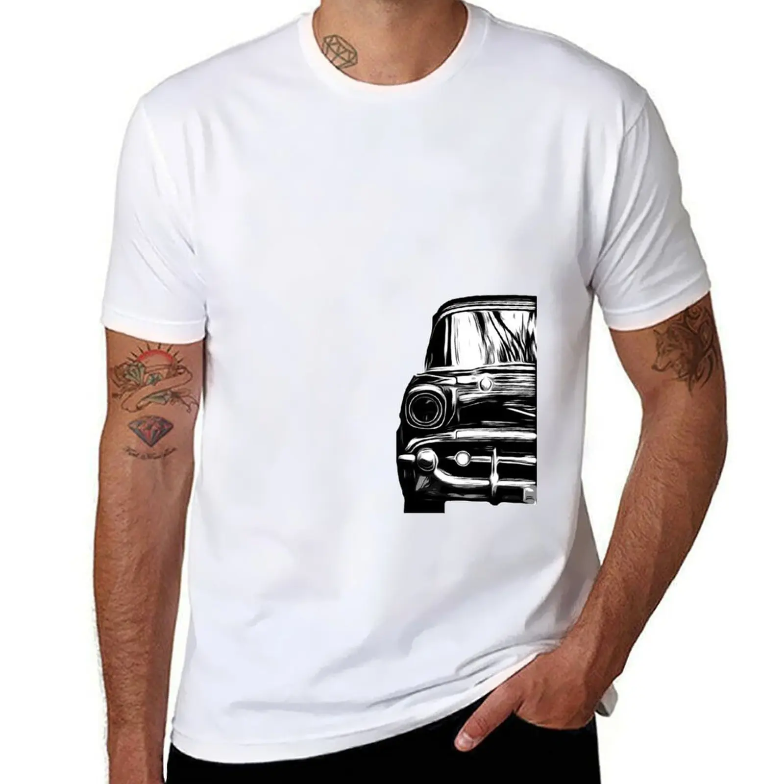 

Classic Car - 57 Belair T-Shirt t shirts for man cotton soft t shirt man luxury T-Shirt