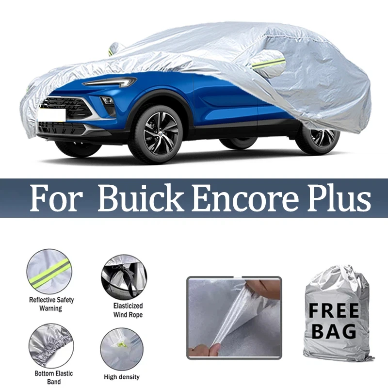 

For Buick Encore Plus Car Cover Outdoor Protection Covers Snow Sunshade Waterproof Dustproof Exterior UV Car Accessories