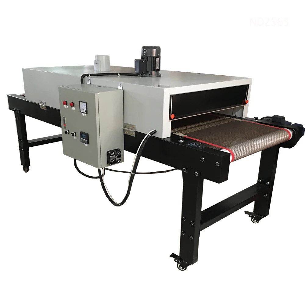 ND2565 Infrared Lamp Heating Conveyor Tunnel Oven Oven for Screen Printing