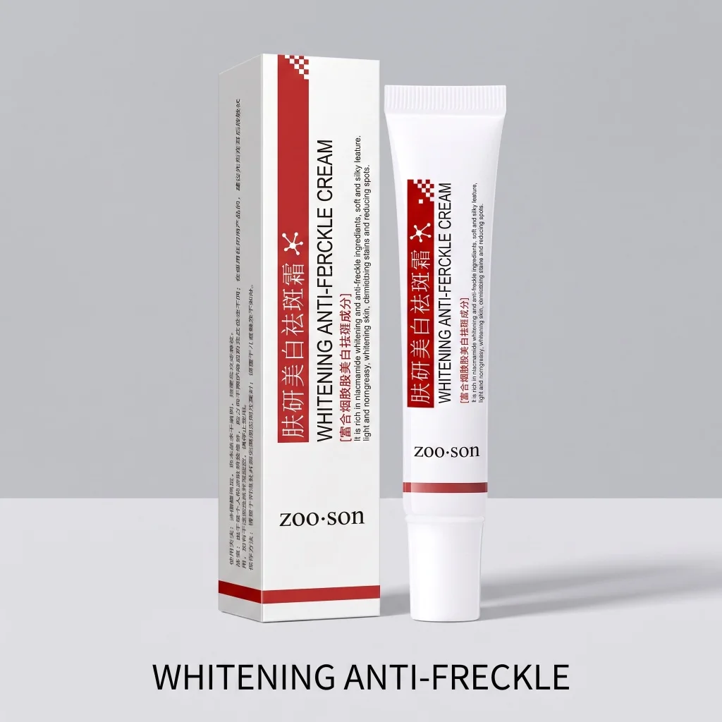 Whitening Anti-Freckle Cream Nicotinamide Brightening Fade Dark Spots Hydrating Non-Greasy Spot Corrector For All Skin Types 20g